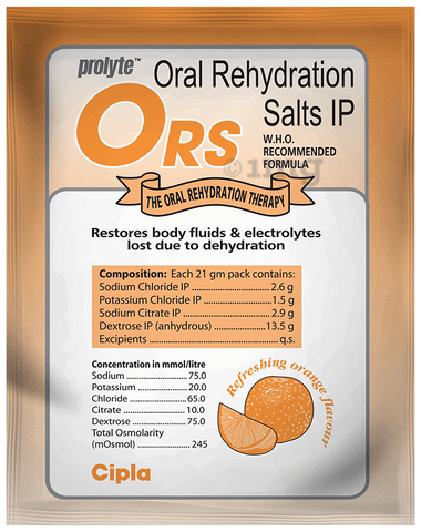ORS(Oral rehydration)