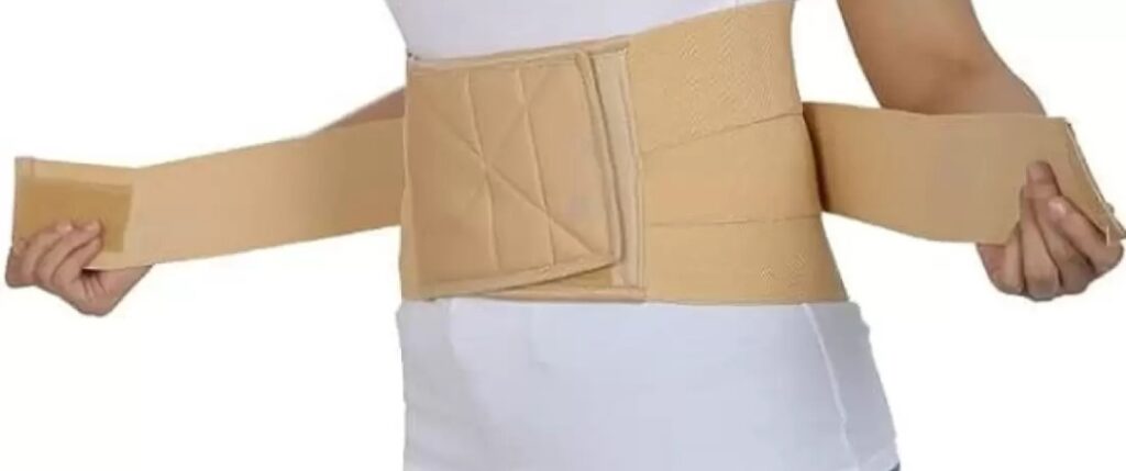 Back corset for back pain