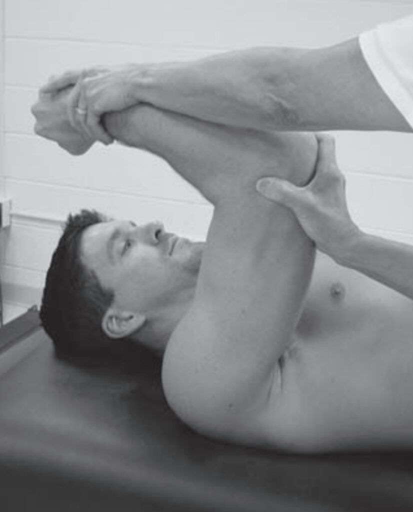 MMT of elbow extension MMT of elbow extension Grades 5/5 to +3/5