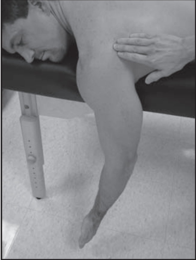 Grade 1/5 to 0/5 MMT of external rotation of Shoulder joint