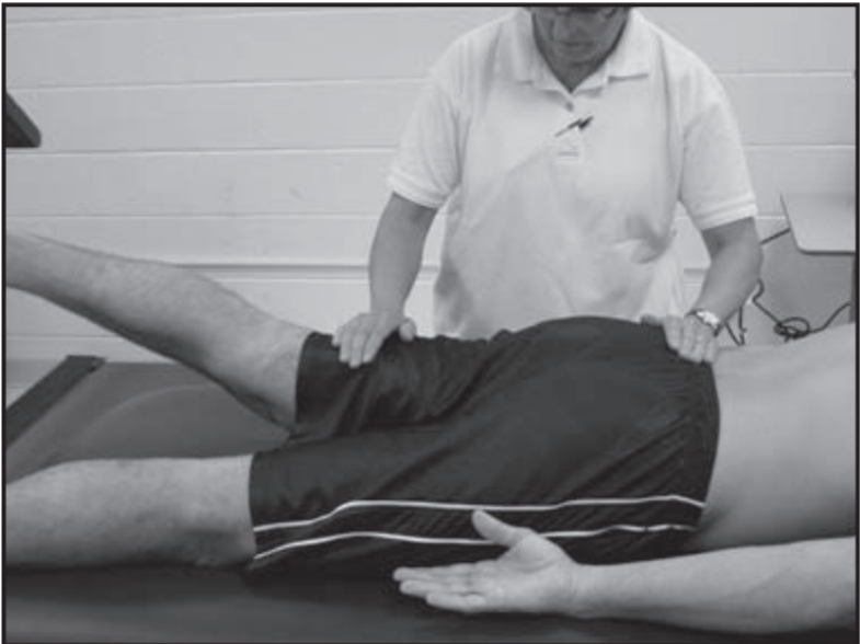 Grade 5/5 to +3/5 of Hip extension