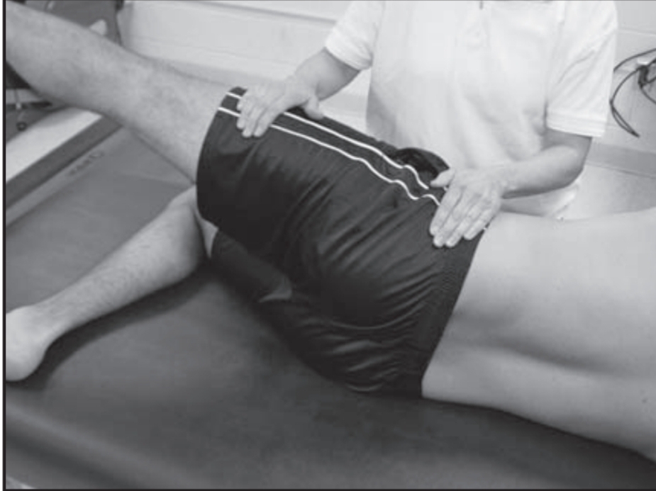 Grade 5/5 to +3/5 of Hip Abduction in MMT of Hip joint