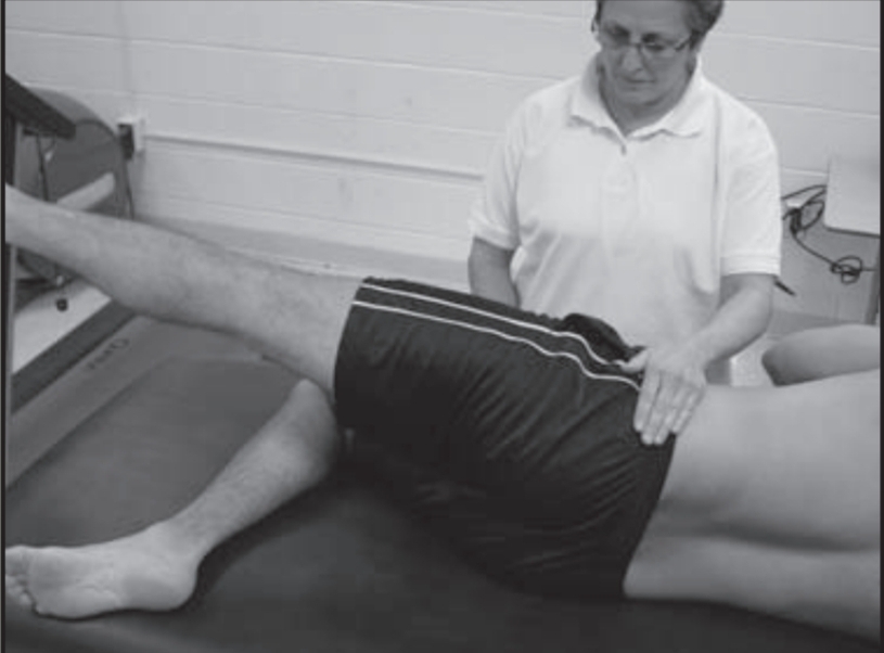 Grades 3/5 to +2/5 of Hip Abduction in MMT of Hip joint