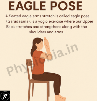Eagle pose