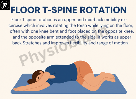 Floor t- spine Rotation